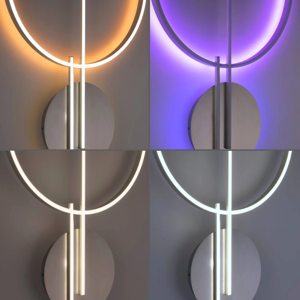 Plafonnier unique Q-Arkoa métal Paul Neuhaus 4012248366608