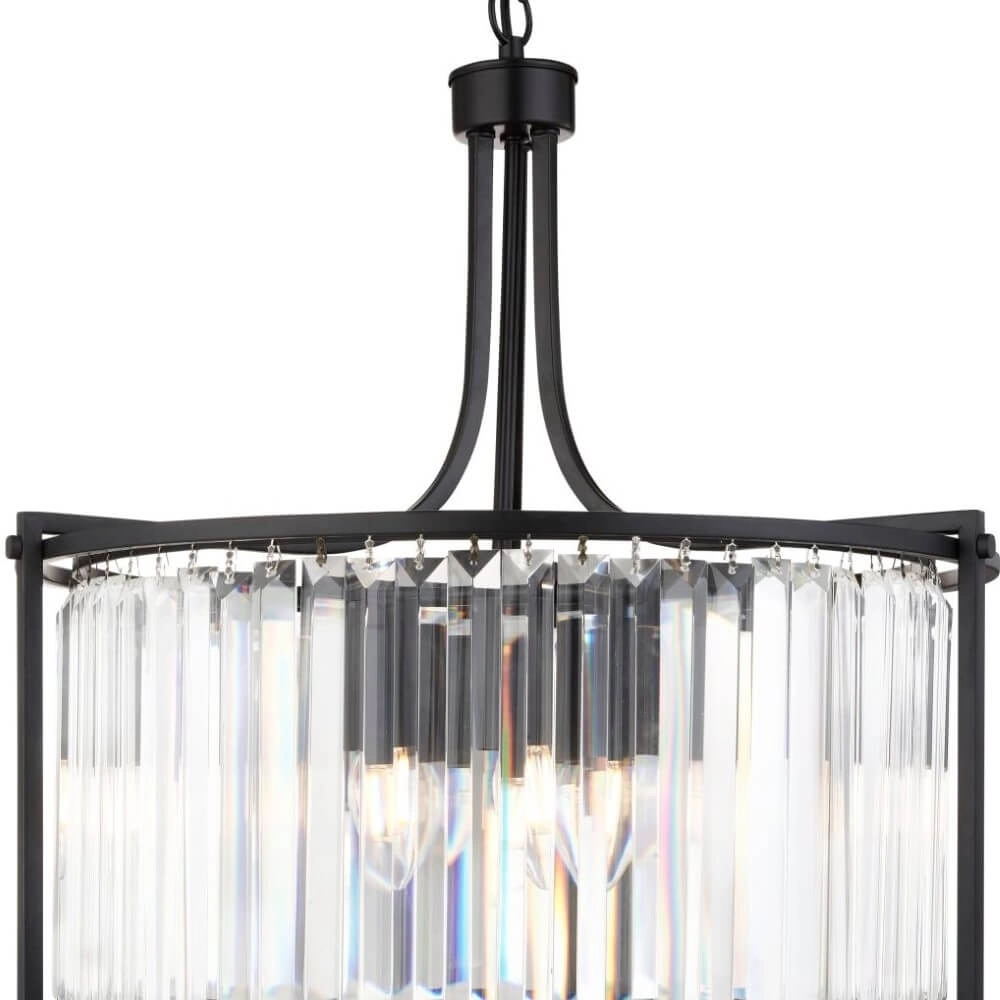 Lustre classique noir Victoria Searchlight 5053423135687