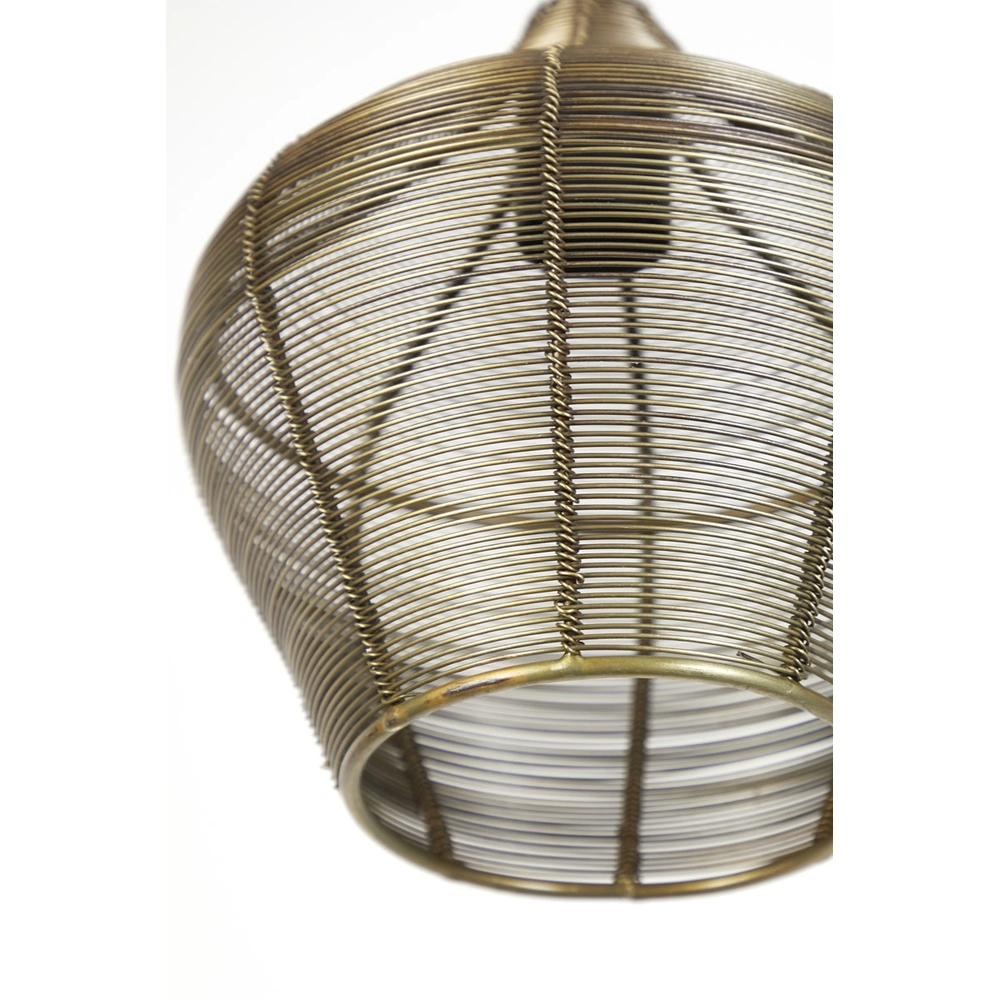 Lampe suspendue Alvaro Bronze 5 légers Light & Living 8717807635626