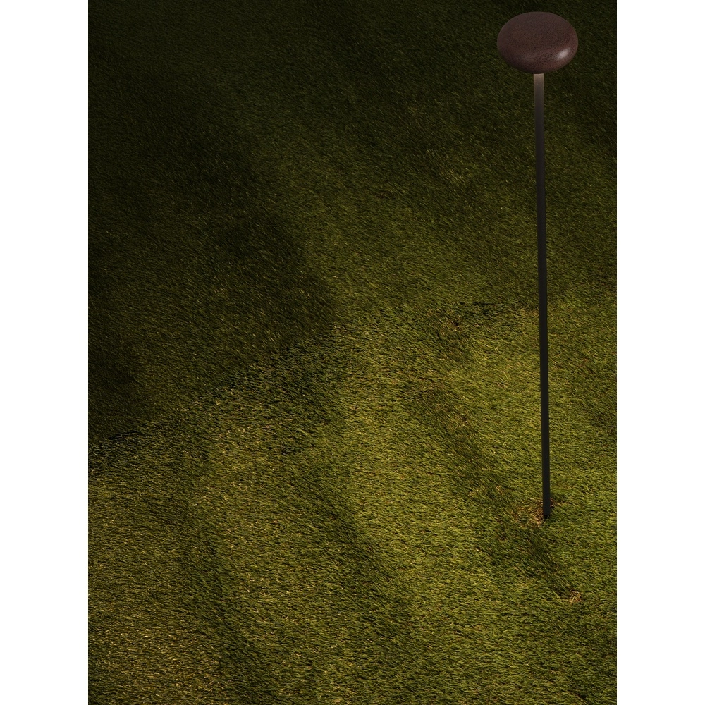 Lampe de jardin Cami Pierre brune de 110 cm Lyora 5212063504523