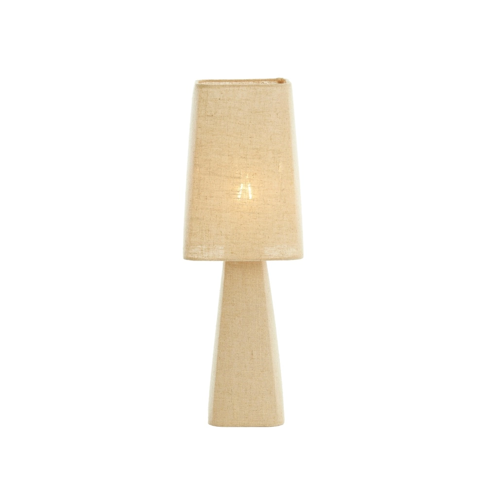 Lampe de table en lin Mikko 58 cm - naturel Light & Living 8717807758813