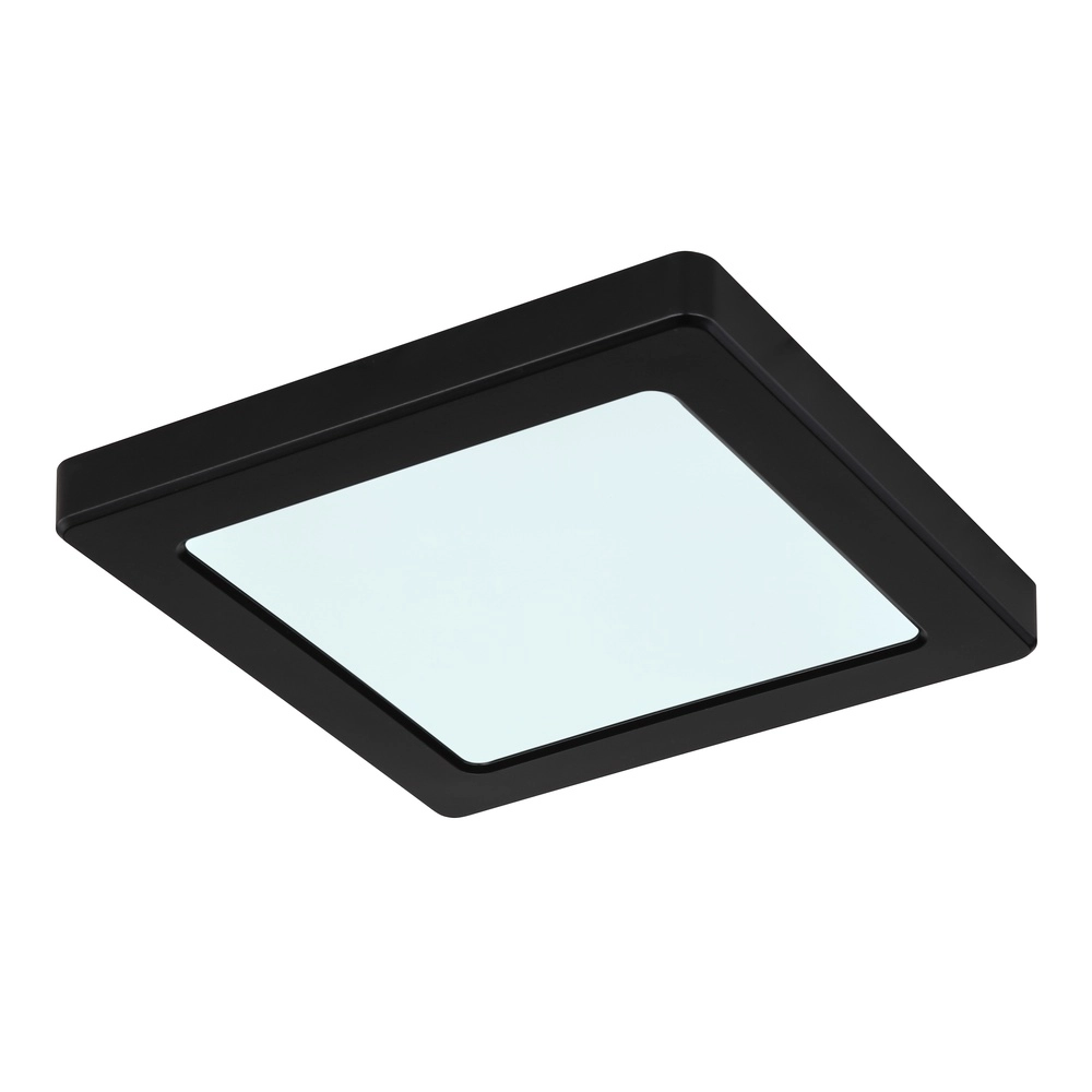 Conception de plafonds Lasse Carré noir 16,7 cm Globo 9007371439898