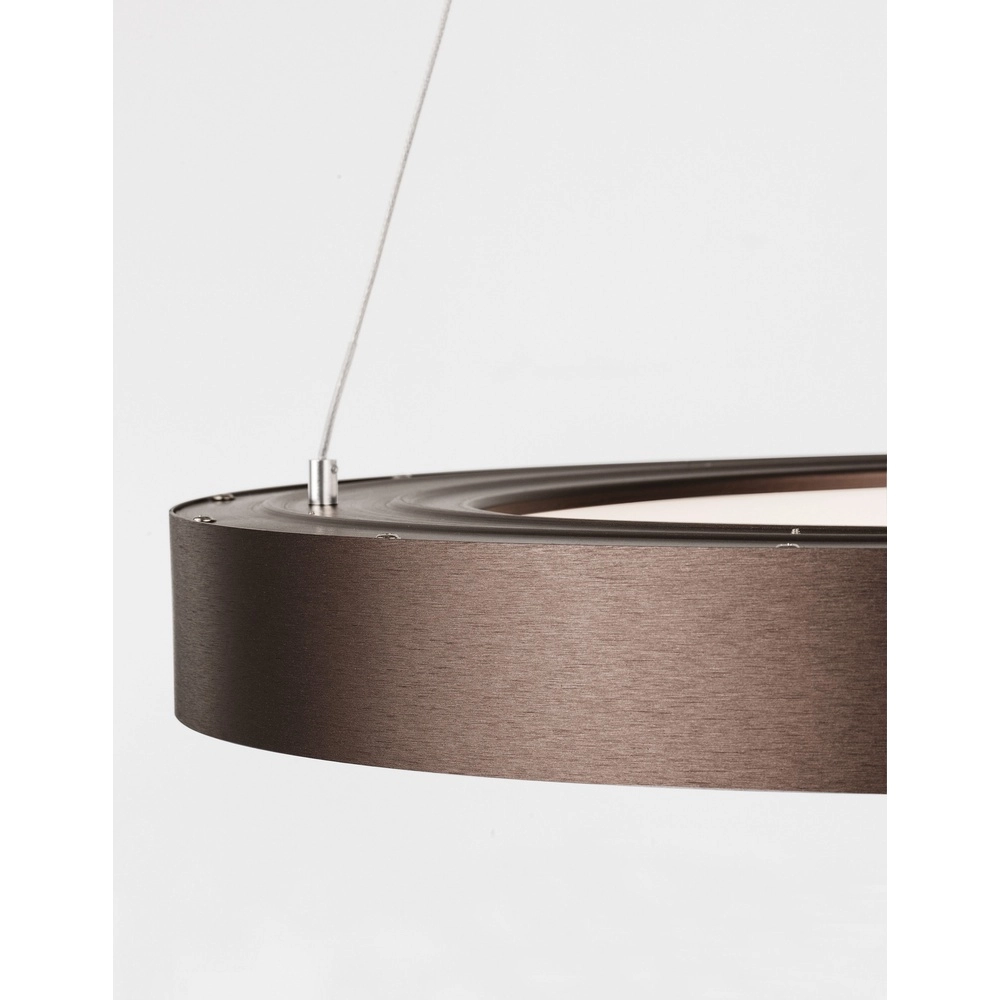 Suspension Rando Thin marron café Ø 60cm Lyora 5212017420244