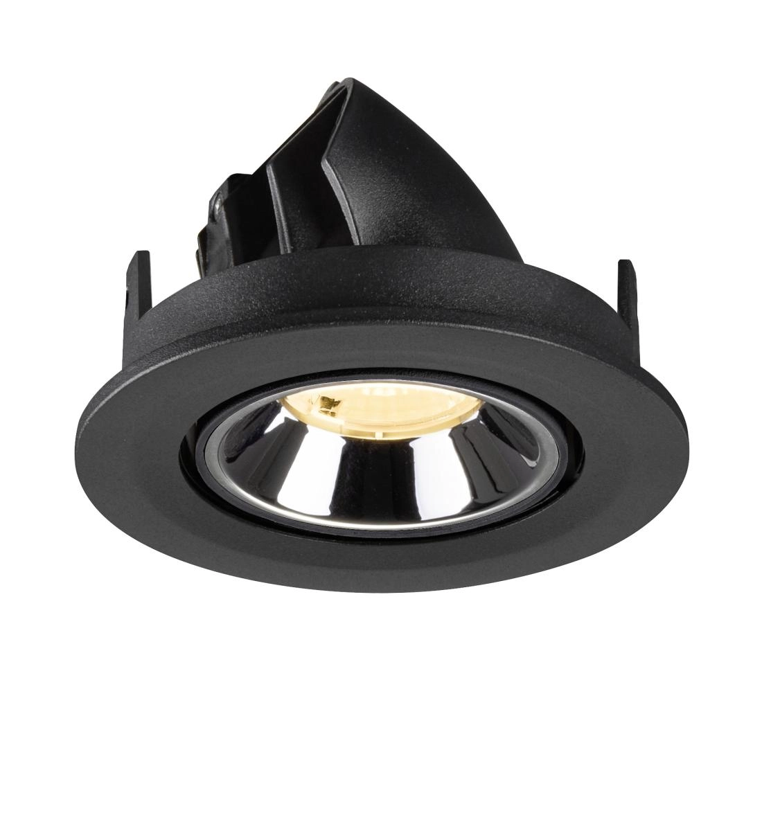 Spot encastré Numinos Gimble S noir/chrome 3000K - 40 deg SLV 4024163313520