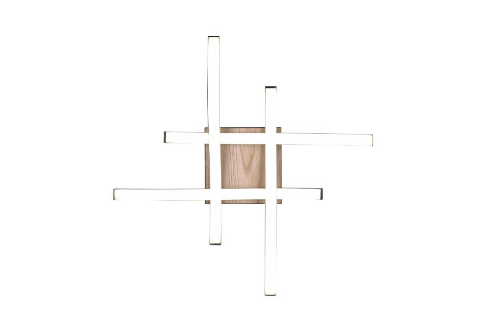 Plafonnier Route carré Trio 4017807561159