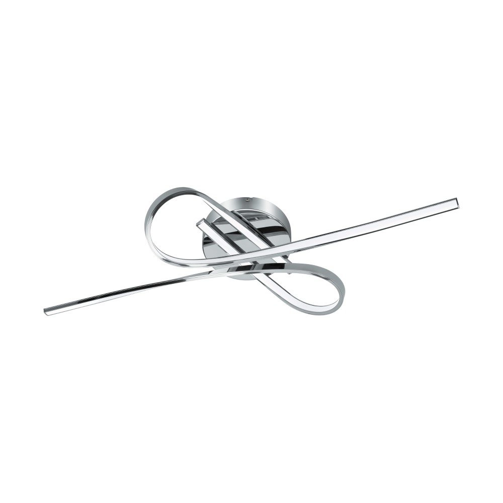 Lampe de plafond Selvina Knot gris