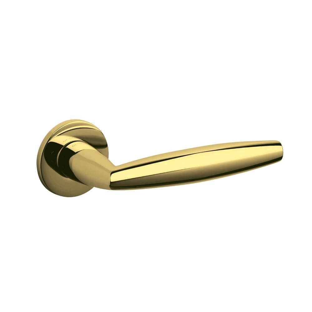 Poignée de porte design Aurelia laiton