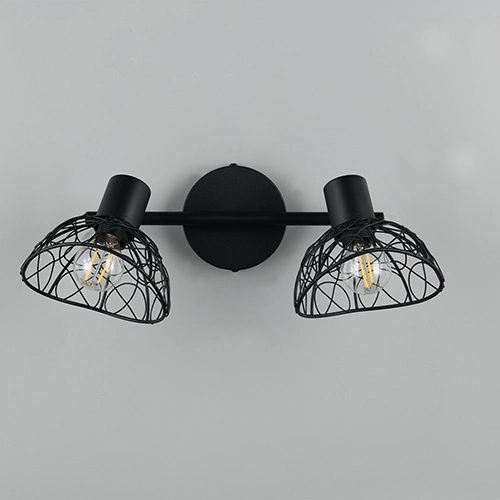 Lampe de plafond Yako Double Noir Trio 4017807670936