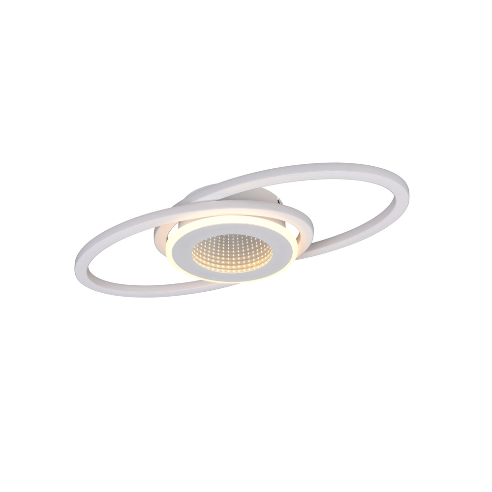 Lampe de plafond à design Deliva Blanc Trio 4017807707793