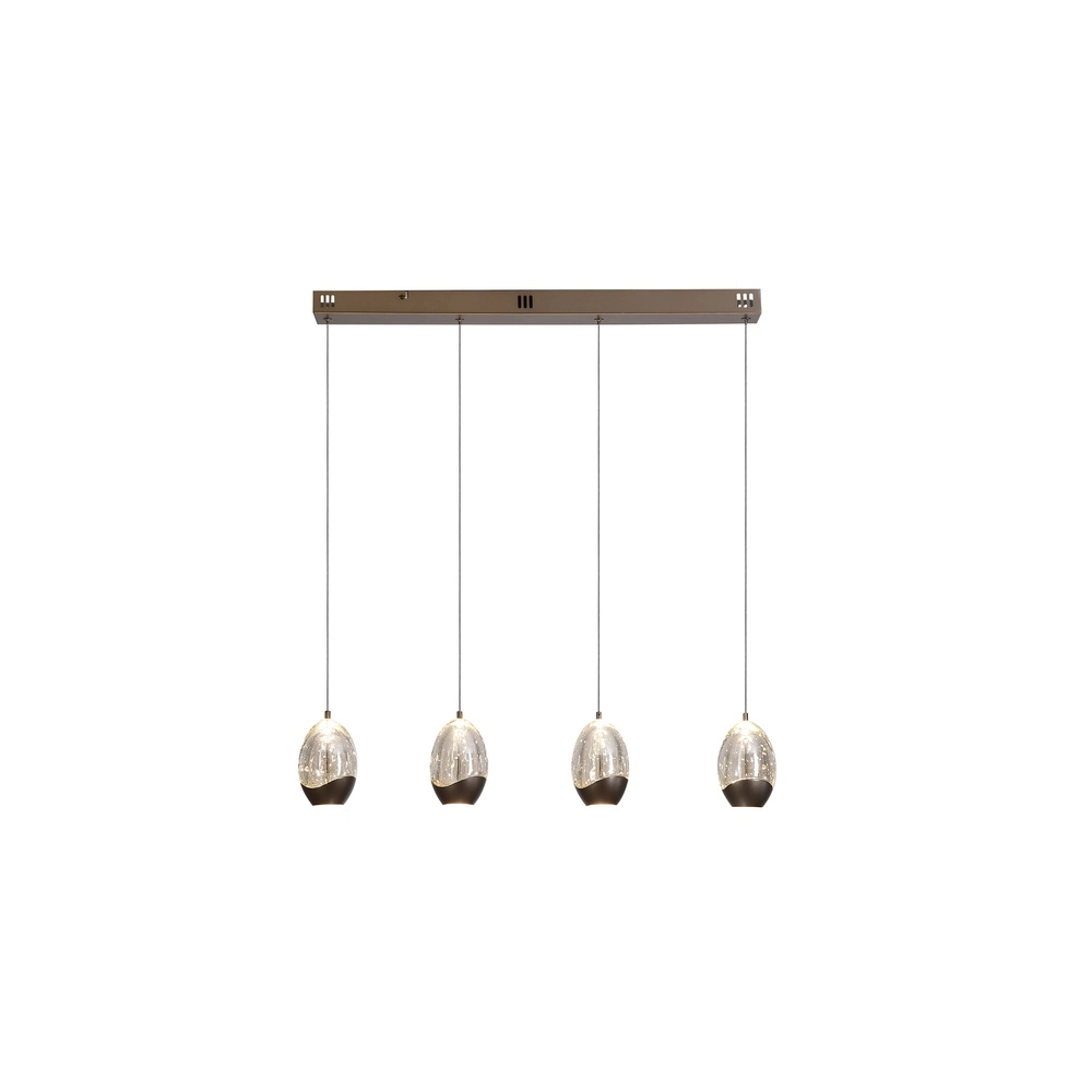 Suspension design Seeds 4 lumières