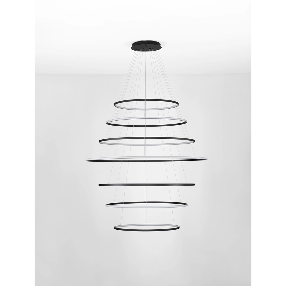 Suspension design Maelo noir Ø 150cm Lyora 5212017479747