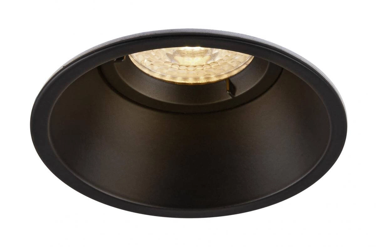 Spot encastrable Horn 10,3 cm noir