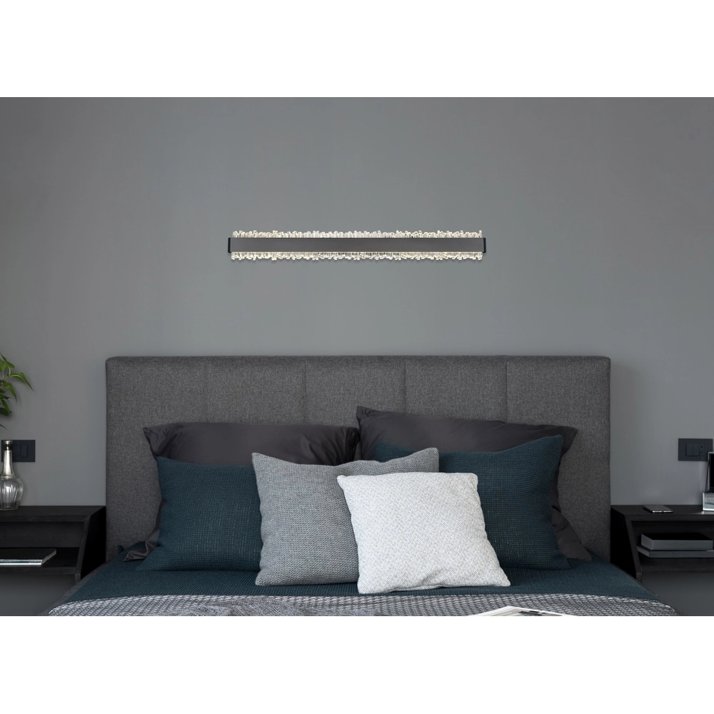 Lampe murale noire Stalagmita 70,5 cm Globo 9007371569755