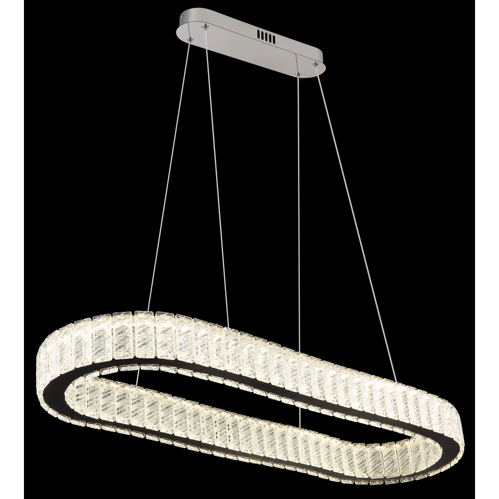 Lampe suspendue ovale Mucky Chrome Globo 9007371445998