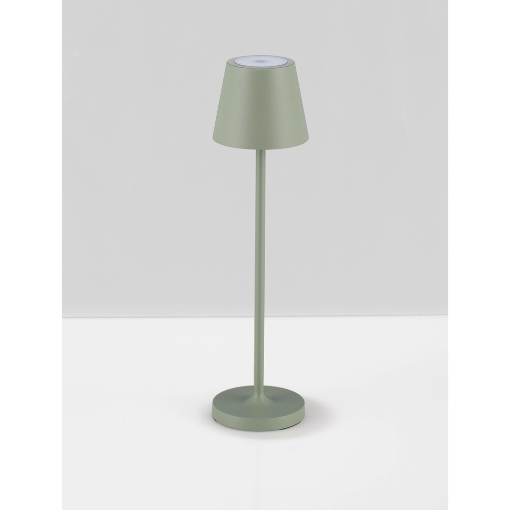 Lampe de table Petit vert olive rechargeable Lyora 5212017450791