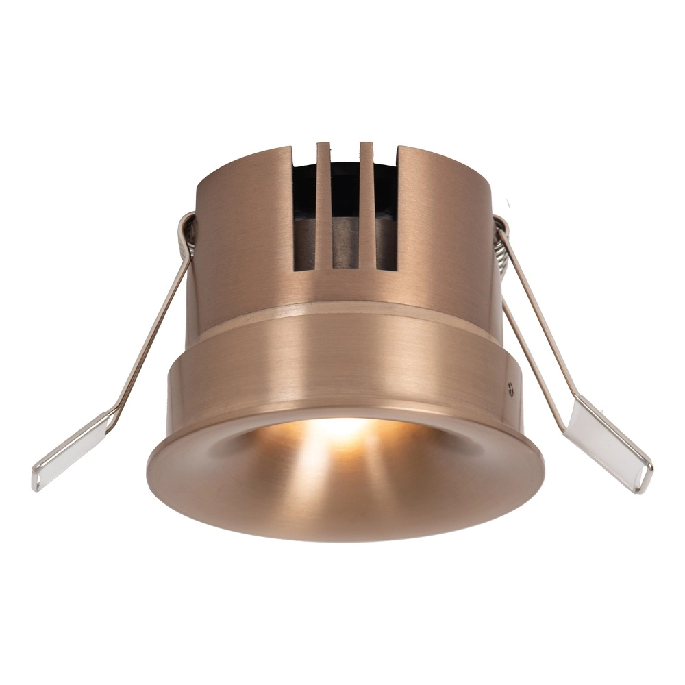 Projecteur encastré Snaxx champagne Ø 8cm