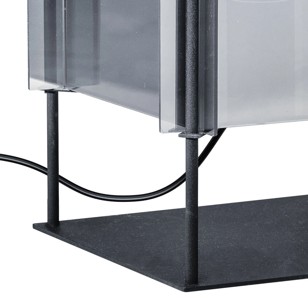 Lampe de table carrée Cube 38 cm ETH 8720195304890