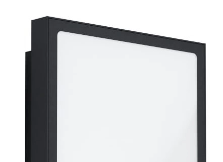 Applique LED Casazza 42cm avec détecteur de mouvement noir Eglo 9002759995218