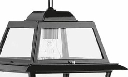Lampe à suspension carrée K14 noir KS 8714732151801