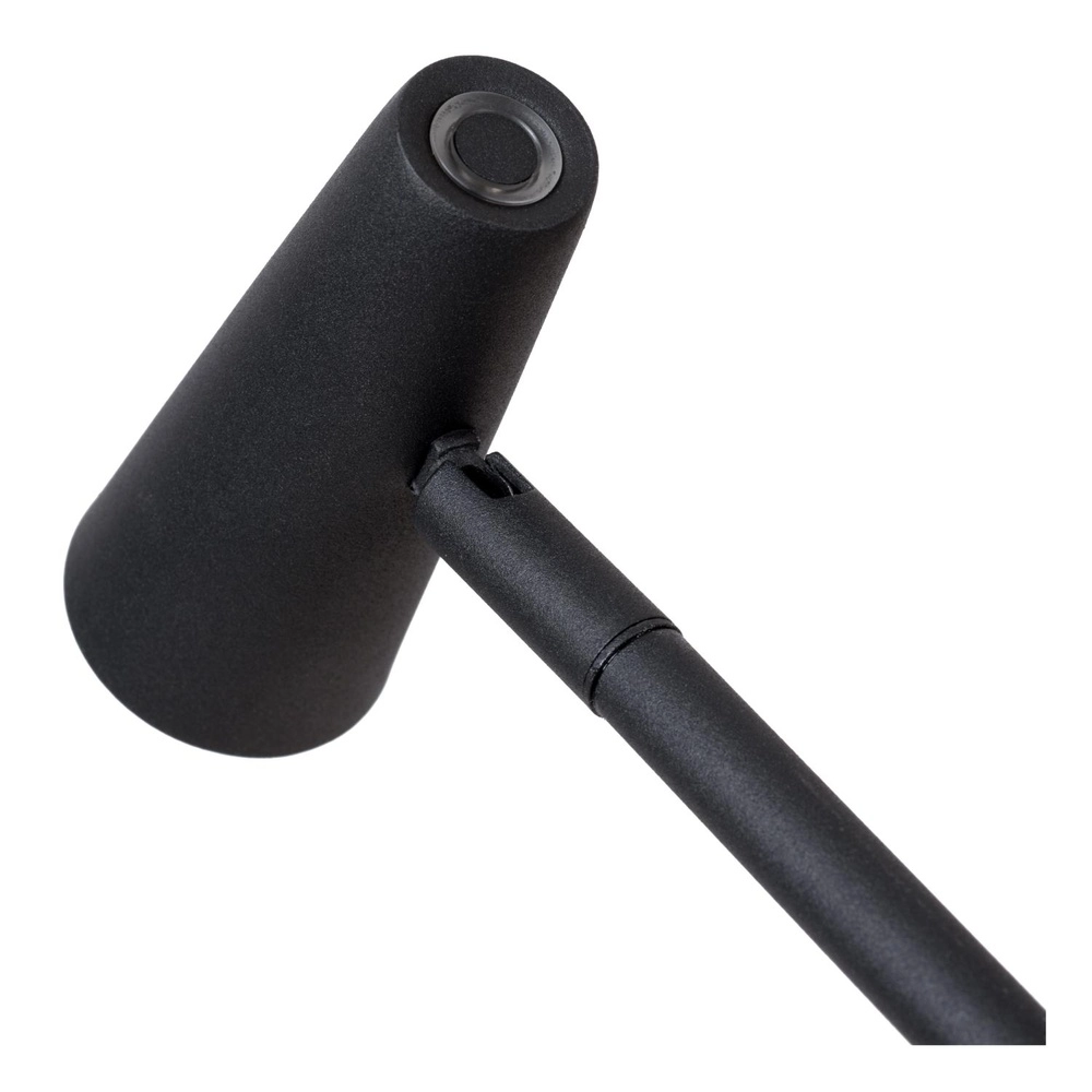 Lampe sur pied rechargeable Stirling Noir Lucide 5411212361264