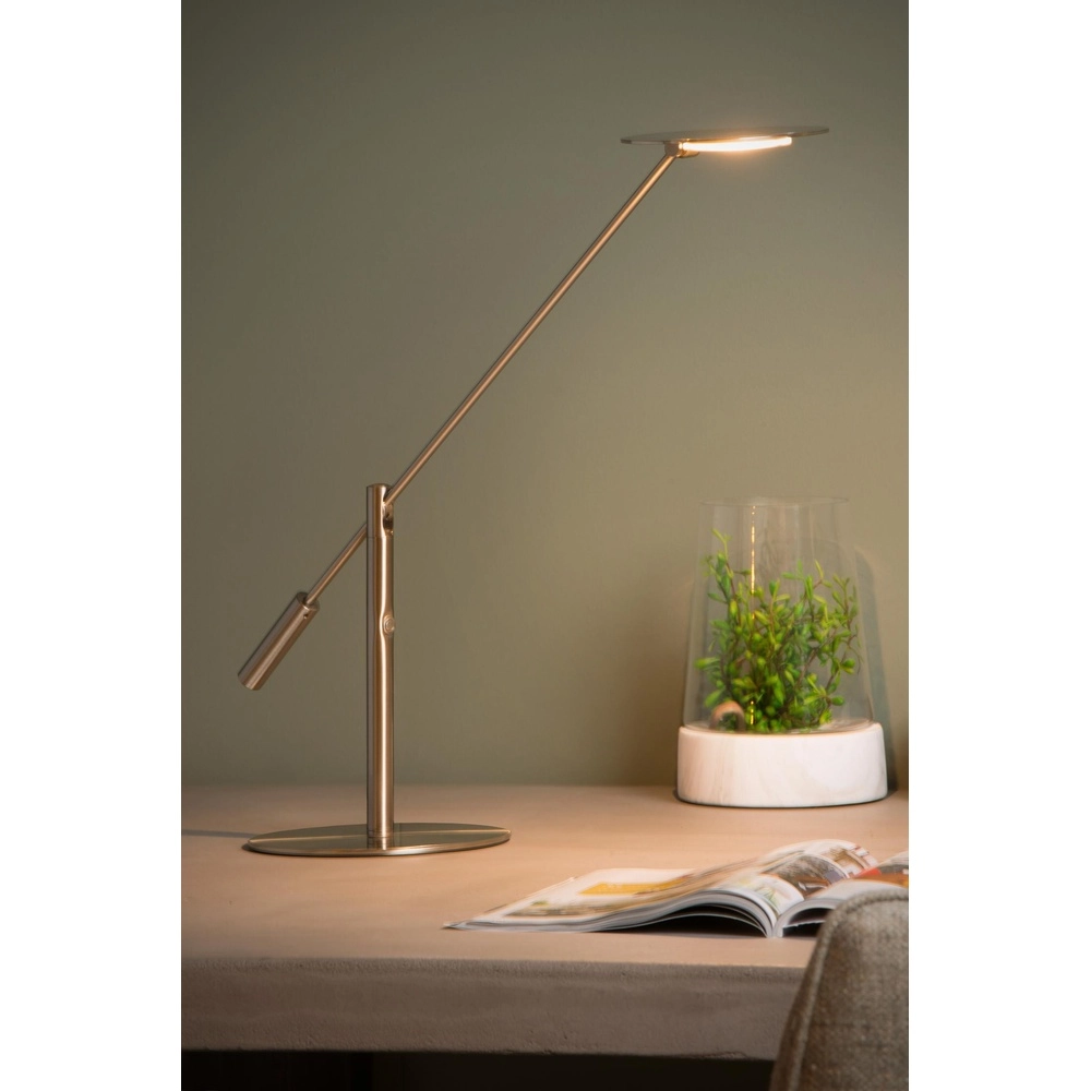 Lampe de bureau Anselmo Chrome Lucide 5411212193926
