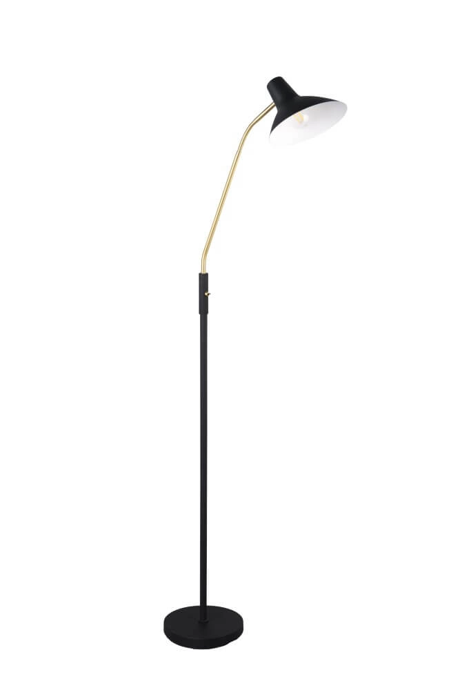 Lampe de lecture sur pied Traveller noir Trio 4017807613735