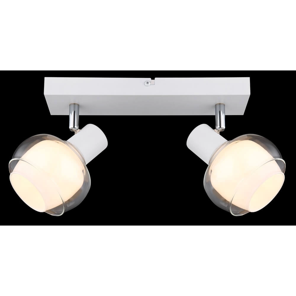 Plafonnier blanc Tokki 2 lumières Globo 9007371446049