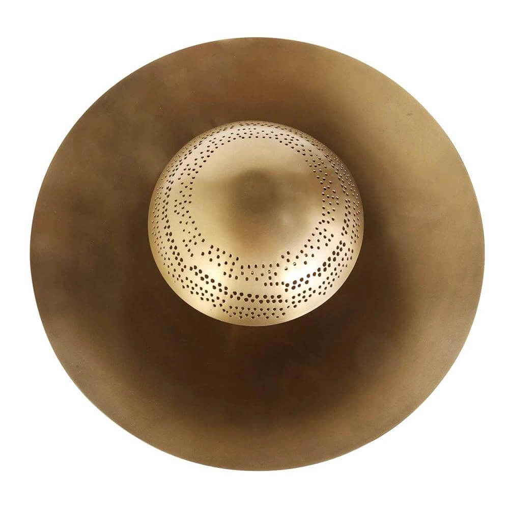 Plafonnier rond Brass bronze Steinhauer 8712746171662