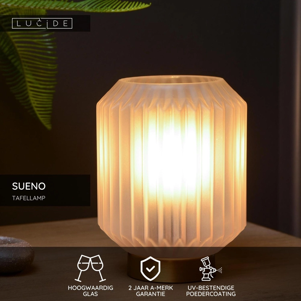 Lampe de table Sueno Blanc Lucide 5411212451477