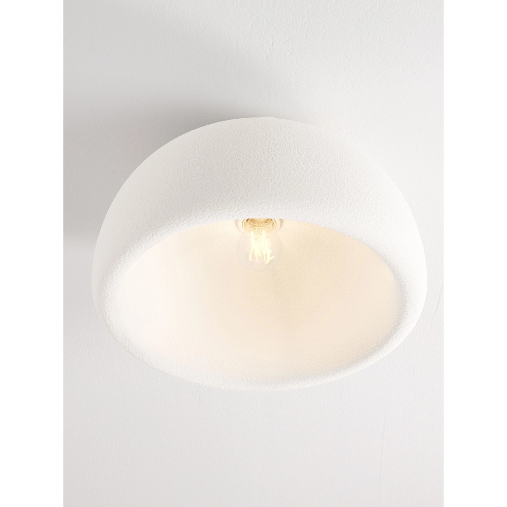 Lampe de plafond moderne Davo blanc Ø 43cm Lyora 5212017495747