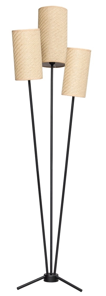 Lampe de pied en tissu Zizal