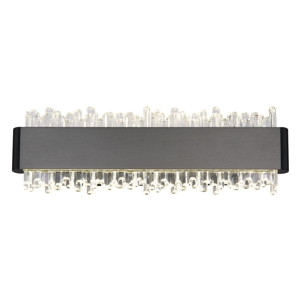 Lampe murale noire Stalagmita 25 cm Globo 9007371578740