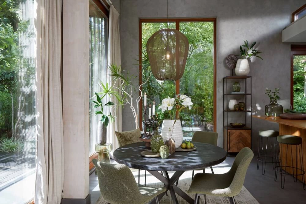 Suspension verte Plumeria Ø 50cm Light & Living 8717807651466