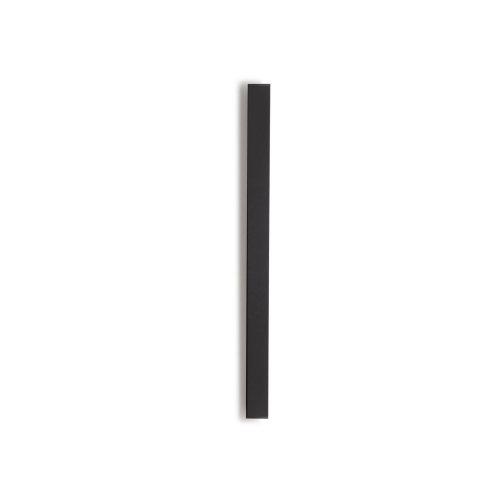 Lampe murale moderne Comma Led noir 118cm