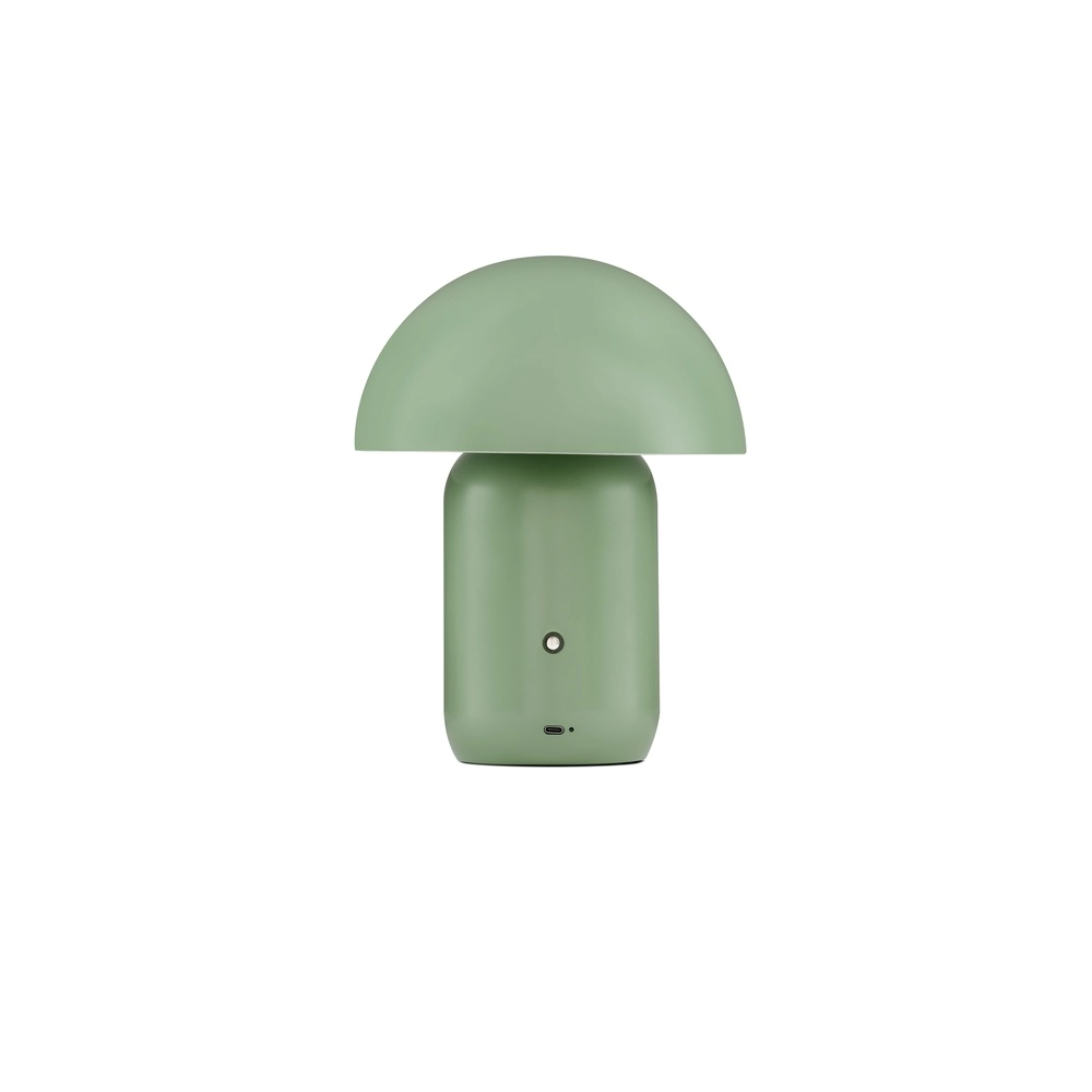 Lampe de table design Pois Vert rechargeable Lyora 5212017472090