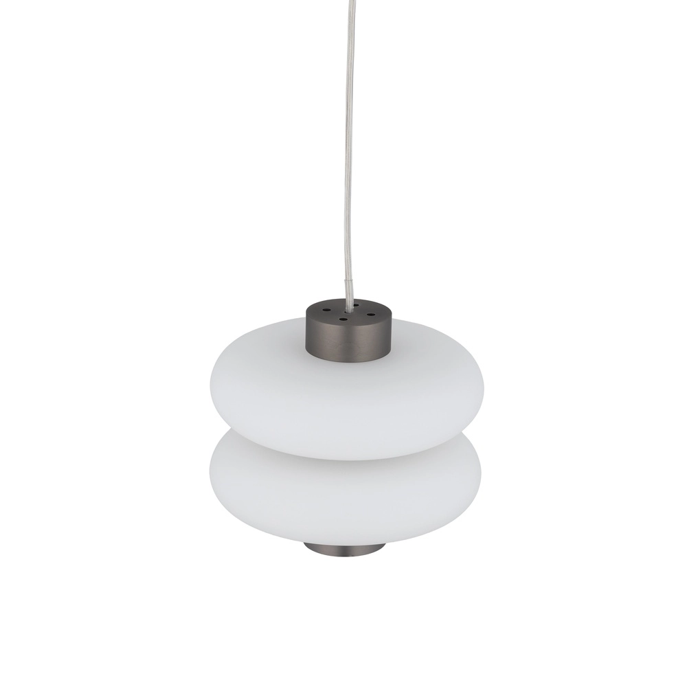 Lampe pendante de conception Lunari Led Ø 16 cm de gris Lyora 5903139119818