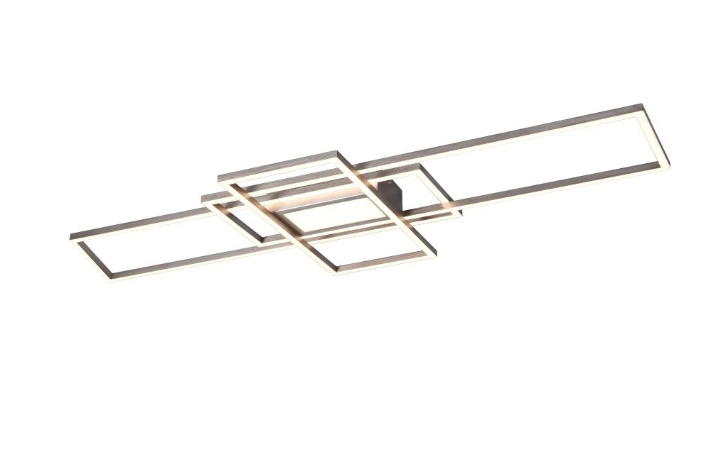 Plafonnier moderne Irvine gris Trio 4017807449525