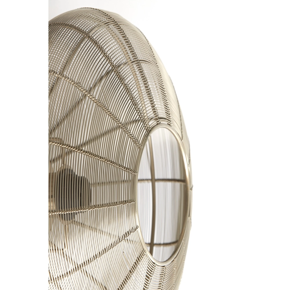 Lampe de plafond en métal Bahoto Ø 40 cm - or clair Light & Living 8717807706036