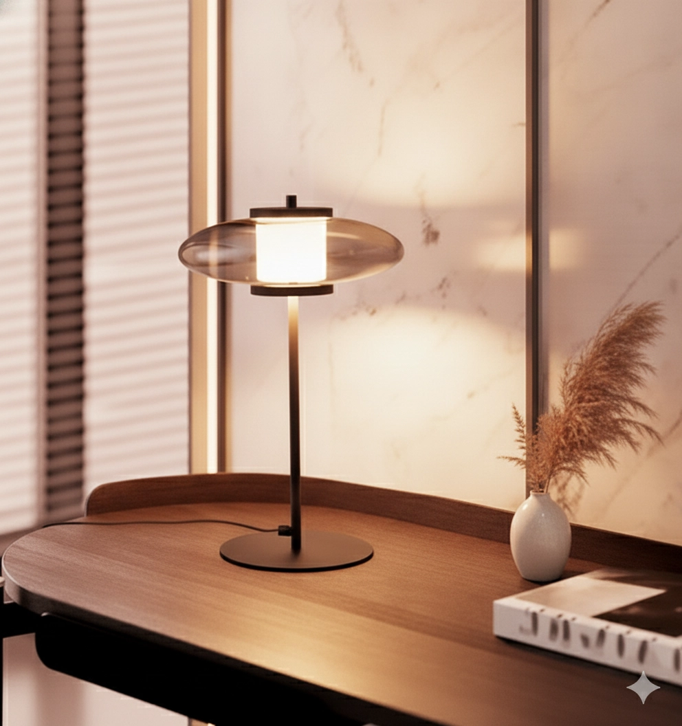 Lampe de table Ballet noir