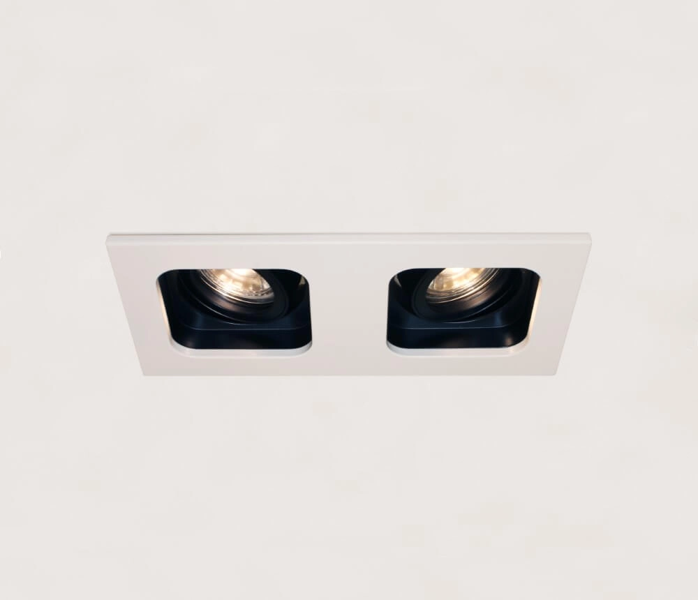 Spot lumineux Moggio duo blanc et noir Artdelight 8719831735686