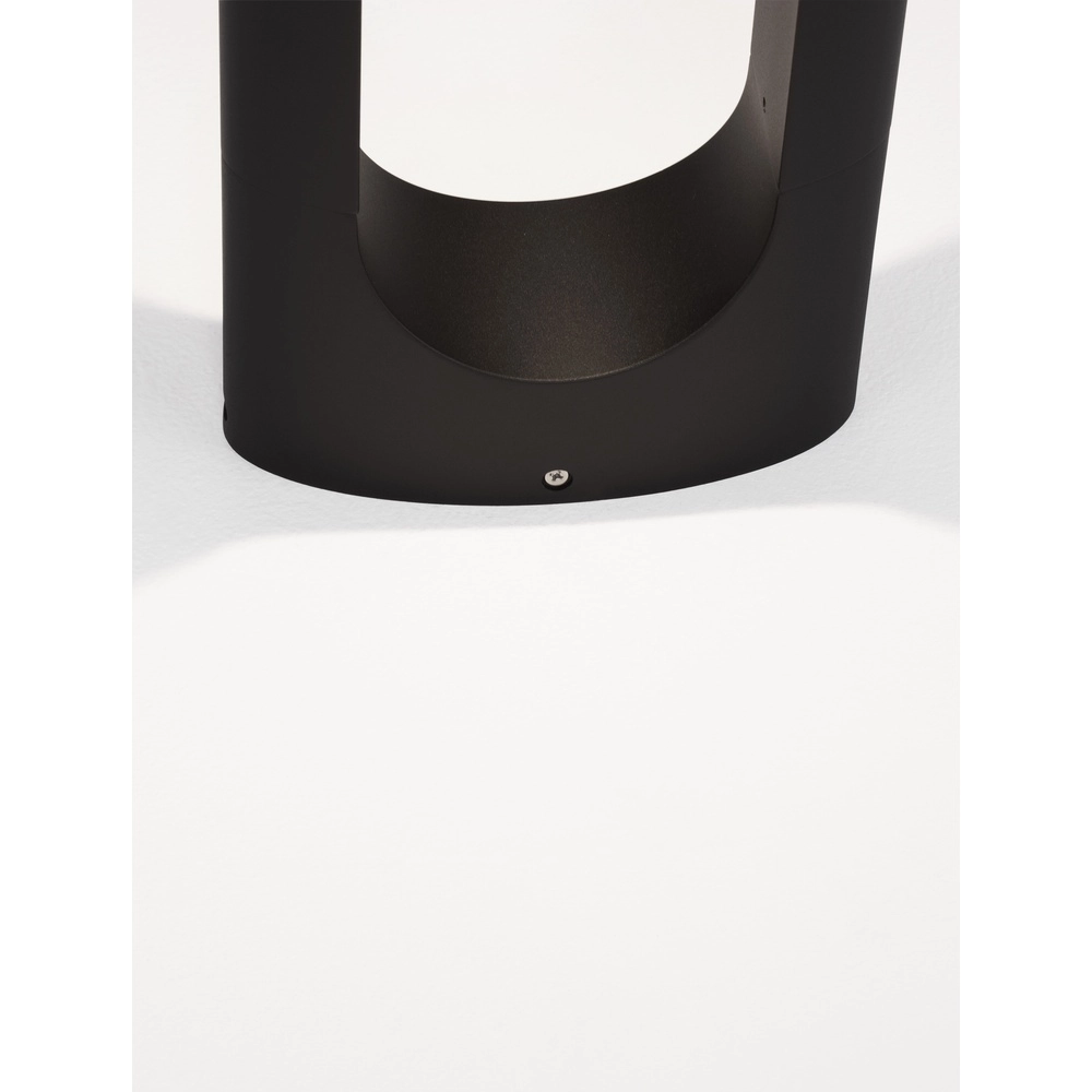 Lampe de jardin design Portal anthracite 30cm Lyora 5212017434678