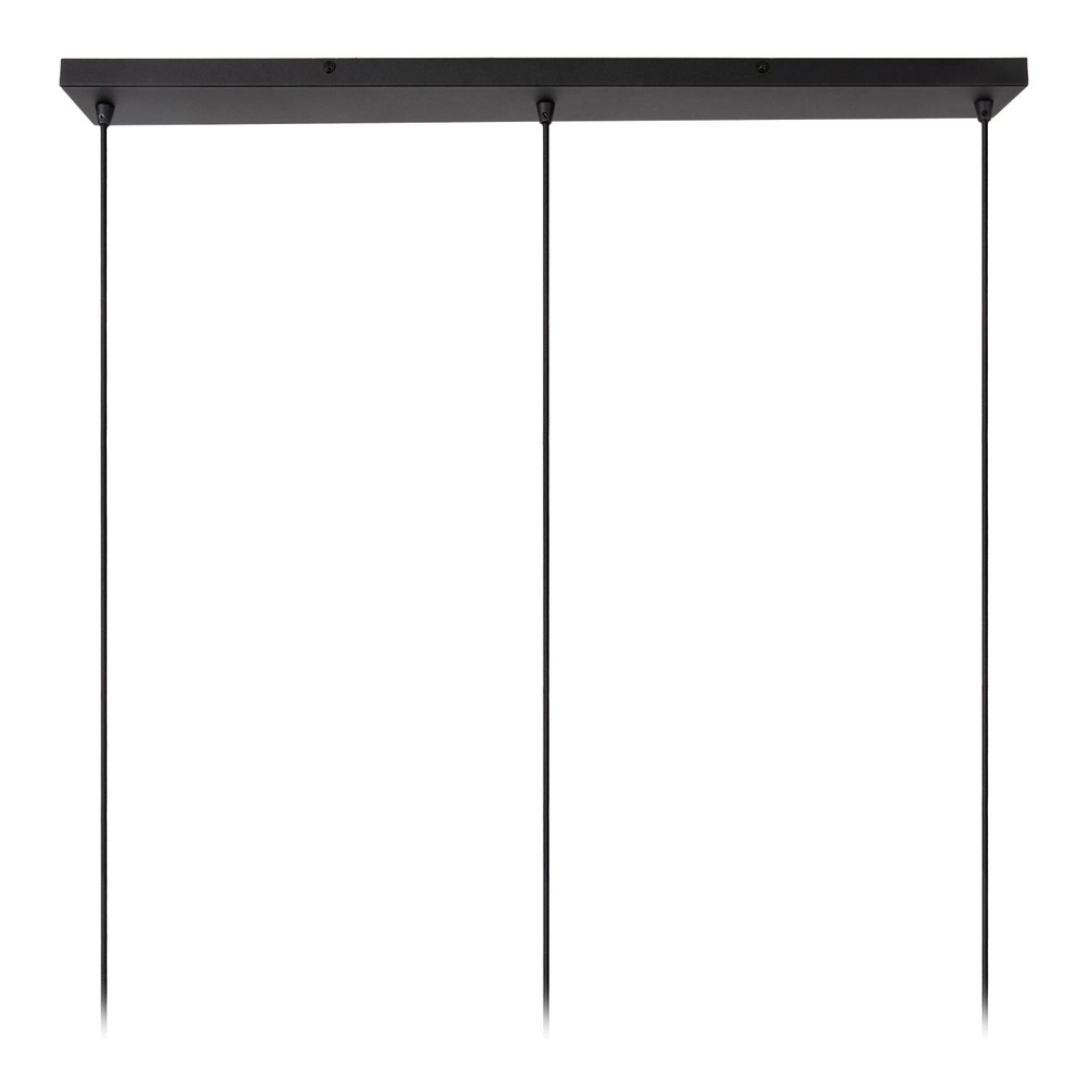 Lampe pendante unique Circle Noir à 3 lumières Lucide 5411212211910