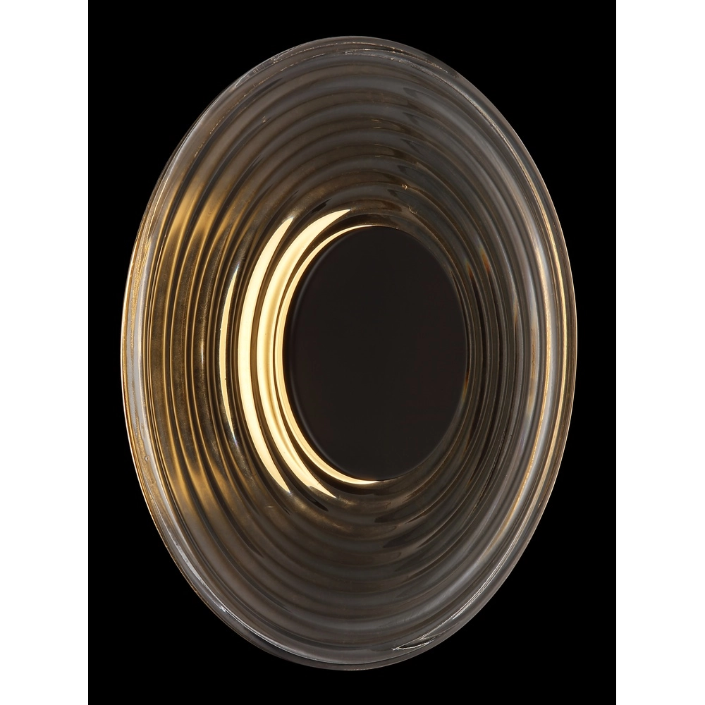 Lampe murale dorée Janell Noir Globo 9007371578412