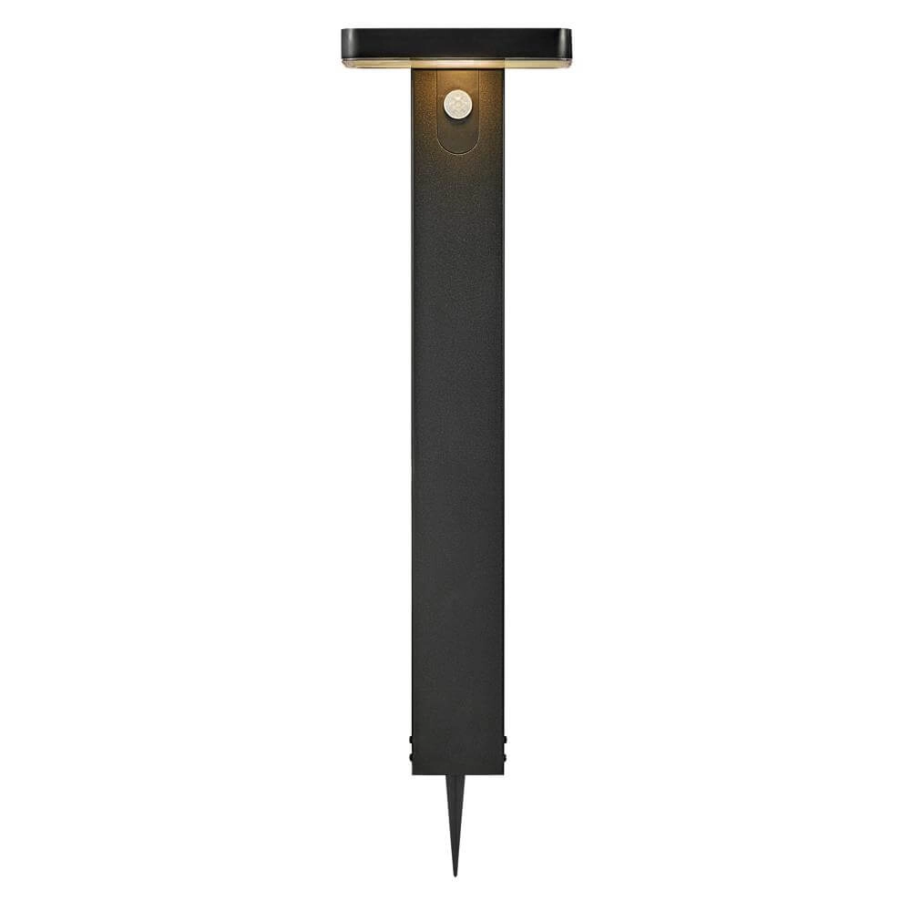 Lampe de jardin solaire Rica rectangle noir Nordlux 5704924004803