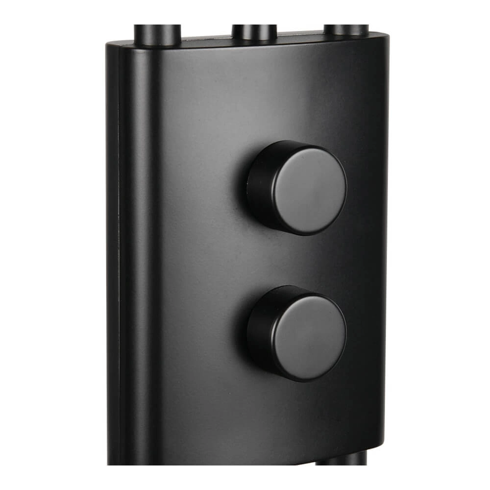 Lampe de lecture Chris noir 2 lumières Trio 4017807642964