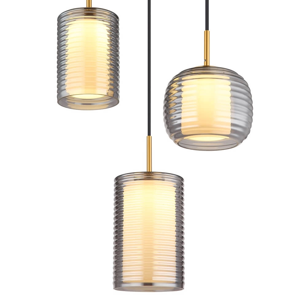 Suspension Lampigna 3 lumières rondes Globo 9007371446889