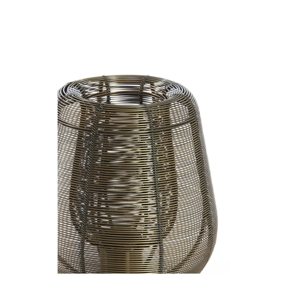 Lampe de table Aboso bronze cuivré Ø 18 cm Light & Living 8717807701512