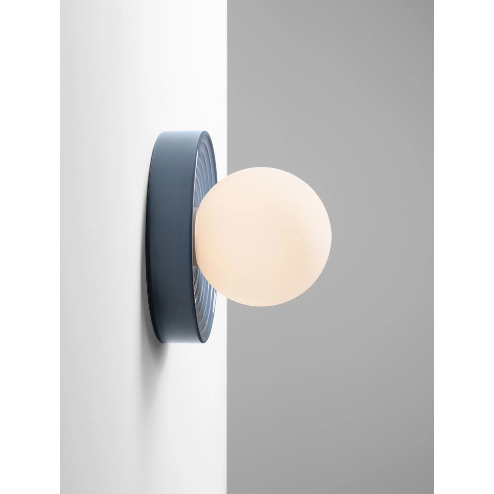 Applique murale Orbique bleu clair Ø 22cm Lyora 5212017483867