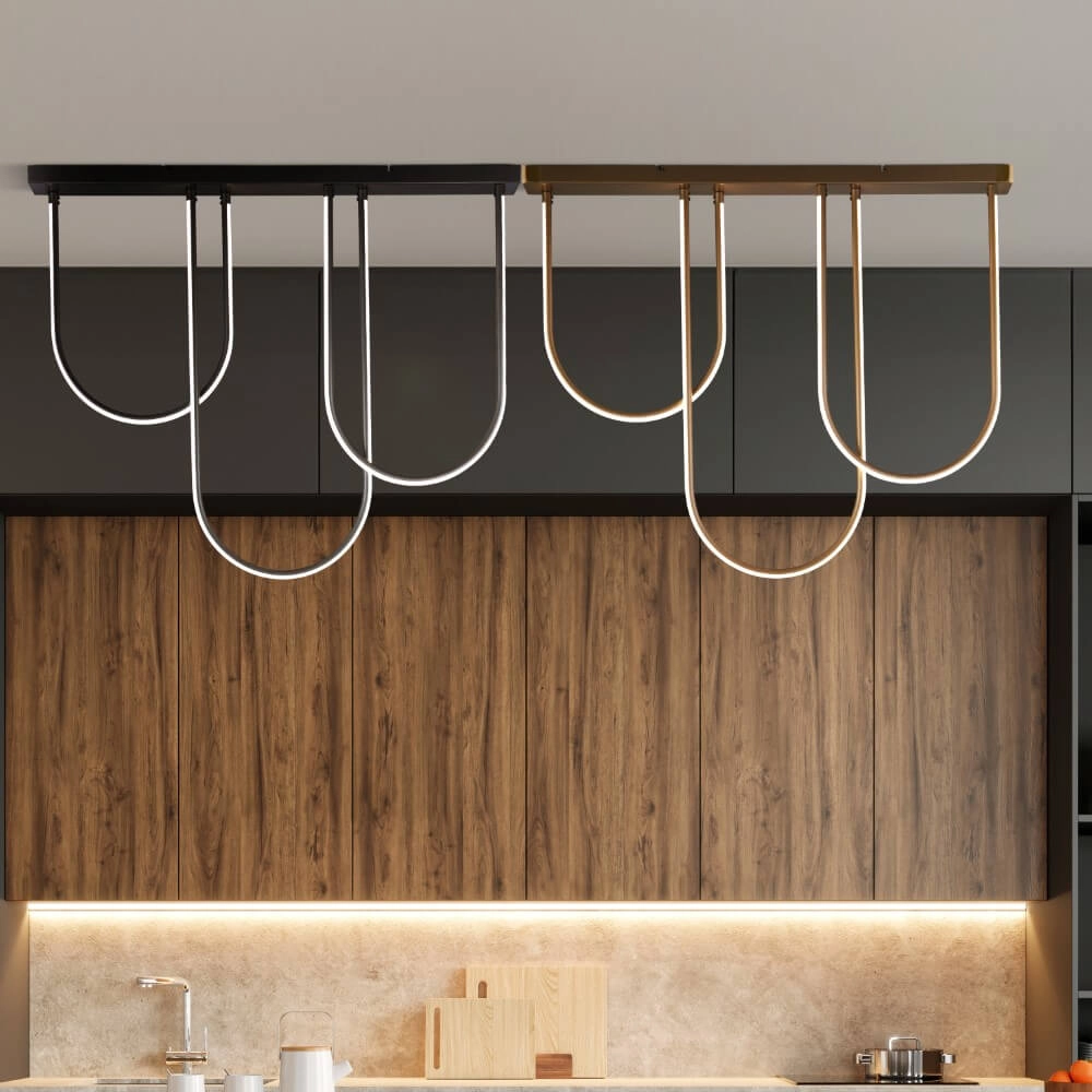 Plafonnier Chime noir Searchlight 5053423274515