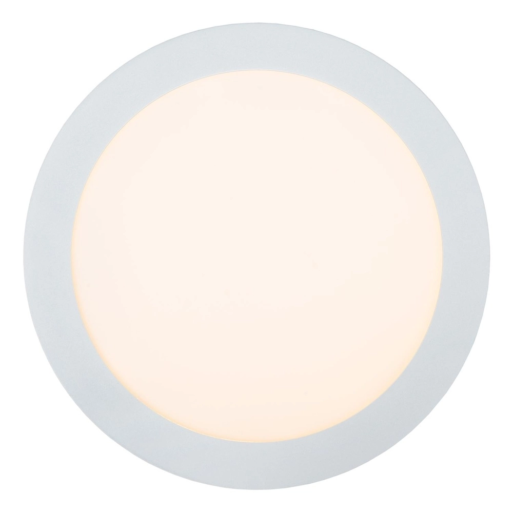Éclairage de plafond Brice-Led Ø 24cm - IP44 blanc Lucide 5411212281302